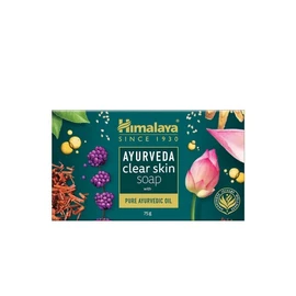 Himalaya Ayurveda Clear Skin Soap 75g x10 / 히말라야 아유르베다 클리어 스킨 솝 75g x10