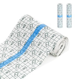 LYNSAN 2 Rolls Tattoo Film, 15 cm x 2 m Tattoo Plaster, Waterproof, Shower Plaster, Waterproof, Second Skin, Tattoo Film Healing for Sports, Showers, Post-Operative Care (2 Rolls 15 cm x 1 m)