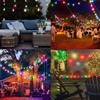 Minsily 15 Pack S14 LED Bulbs Green Christmas Led Replacement