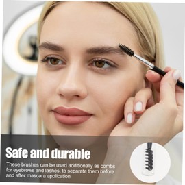 Ipetboom 6pc Eyelash Mascara Brush Set Eyebrow Brush Mascara Applicator Makeup Tools for Smooth Lashes Mini Travel Kit Ideal Present