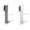 Lxoraziy Pack of 2 Shower Hooks, Towel Hooks No Drilling