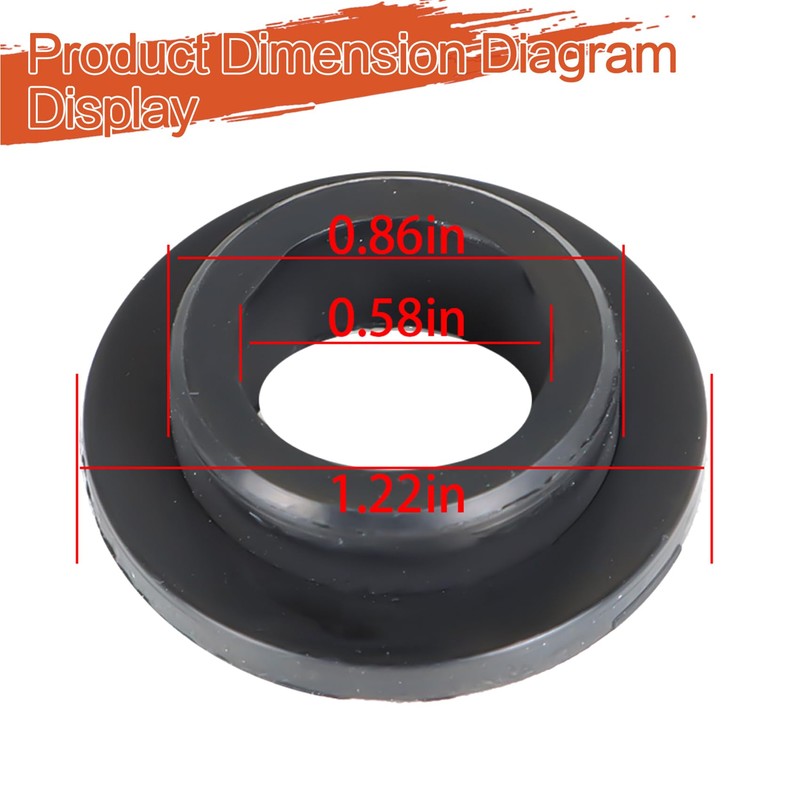 16 x PCS Shock Bushing Set Replacement for ArcticCat 250