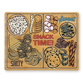 Farberware Snack Time Cutting Board, 11x14 Inch, Bamboo