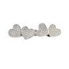 MAFELOE Fashion Hair Barrettes, Alloy Rhinestone Spring Hair Clips, Ponytail