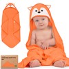 KeaBabies Hooded Baby Towel for Newborn - Viscose Derived from