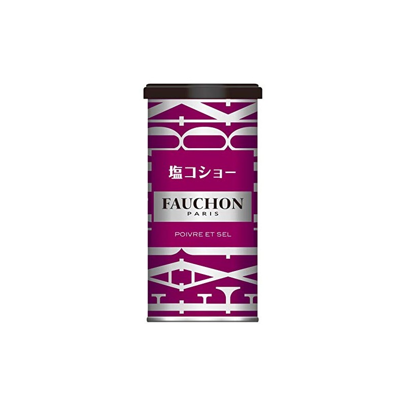 FAUCHON Spice Canned Salt Pepper 3.5 oz (100 g) x