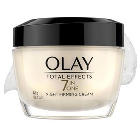 Olay Total Effects Anti-Aging Night Firming Cream & Face Moisturizer, 1.7 Fluid Ounce