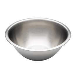 Chef Aid Stainless Steel Bowl, 22cm Diameter and 1.9L Capacity, Silver