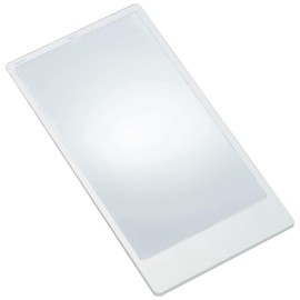 Ikeda Lens Industrial Sheet Lens 019 2x Notebook Size Sheet Magnifying Glass PVC