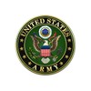 7.5" Pre-Cut Round United States Army Logo Edible Image!