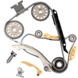 SCITOO TK10422 TK10422BS Engine Timing Chain Kit Sets Replaces for Buick LaCrosse Regal Cavalier Cobalt HHR for Malibu for Oldsmobile Alero for Saturn Vue 2.2L 2.0L 2.4L 2002-2011