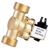 3/4" DC 24V Brass Electric Solenoid Valve Normally Closed ()