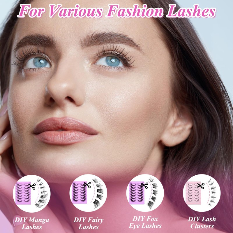 Lash Bond and Seal Cluster Eyelash Lashes Glue for Individual