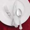 Olympia D688 Kings Cutlery Soup Spoon (Pack of 12), Silver