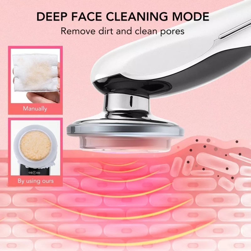 Foto Rejuvence Electroestimulador Facial-lifting Fotónico Con Luz Red/blue