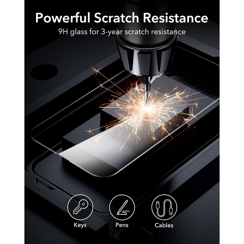 ESR 3 Pack for iPhone 14 Pro Max Screen Protector,