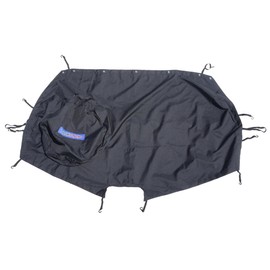 Dash Poncho Waterproof Dashboard Cover for Jeep Wrangler JL/JLU & Gladiator JT. Protects Electronics from Rain, Dust & Sun. Marine-Grade Canvas, 12 Bungees + 7 Suction Cups, 30 sec Install