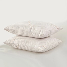 Bibb Home 2 Pack Copper Infused Waterproof Pillow Protectors - Standard