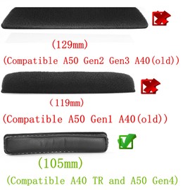 YunYiYi Headband Cover Replacement Compatible with Astro A40 TR A50 Gen4 Gaming Headset Headphones/Headband Protector/Headband Cover Cushion Pad Repair Part, Easy DIY Installation (Style3)