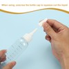 PATIKIL 230 Ml/8 oz Plastic Squeeze Bottles with White Top