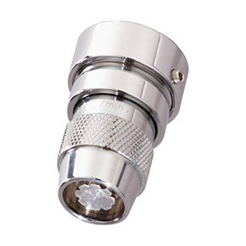 Symmons 4-285M Fre-Flo 1-Spray 1 in. Fixed Showerhead in Polished Chrome (2.5 GPM)