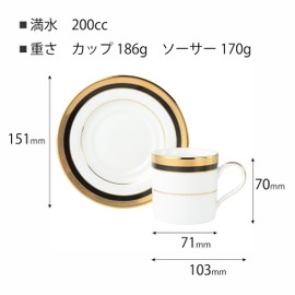 Patiently Waiting Canion biennaburu- 9672 Vienna Blue Coffee Cup & Saucer