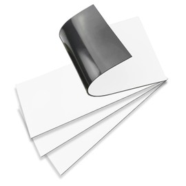 Powerful Thick Magnetic Vent Cover 8 X 15.5 Inch Fits Home Air Vent for Floor, Wall, Ceiling Steel Registers, RV, Easily Cut to Any Size (Set of 4)