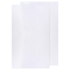 MECCANIXITY DIY Ripple Water Effect Sheet 39.4 x 10.6 Inch Delicate Water Texture Sticker for Lake Scene Dolls House Decor Pack of 2,Transparent