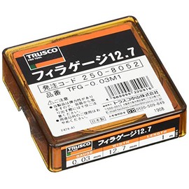 TRUSCO(トラスコ) フィラーゲージ 0.03mm厚 12.7mm×1m TFG-0.03M1