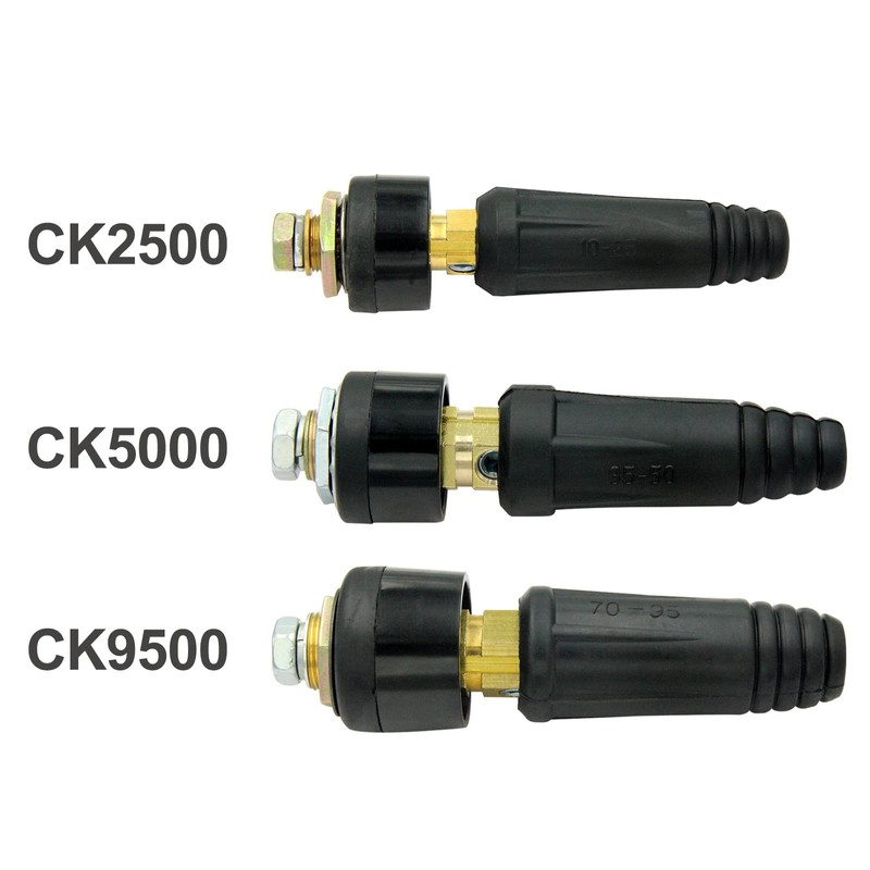 Welding Knight TIG Welding Cable Panel Connector Socket DKJ10-25 &