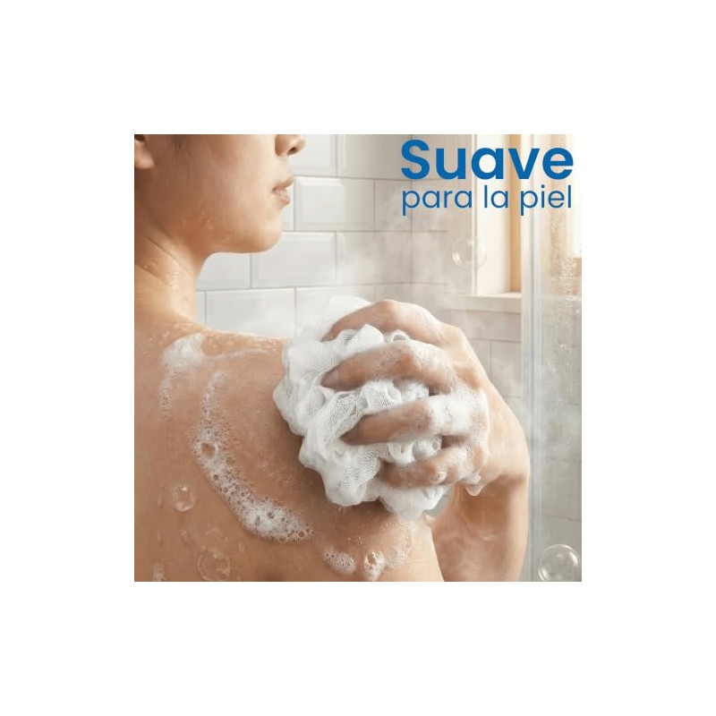Triko Set Piezas Esponja Malla Baño 60g Lufa Ducha Exfoliante
