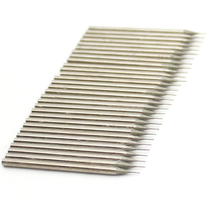 JINGLING 0.4mm Diamond Hole Saw Cylindrical Head Grinding Drill Bits