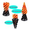 2pcs Impossible Cone, Desktop Decoration Souvenir Gift, Anxiety Relief Toy,
