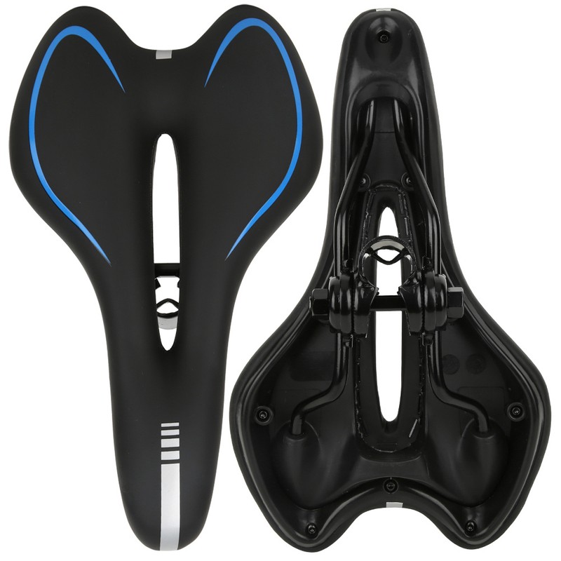 Universal Thicken Silicone Hollow Bike Seat Saddle Replacement Cycling Sccessory