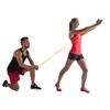 Pure2Improve Widerstand-Fitnessband Leicht, gelb, 101,6x1,3x0,45cm, P2I200090
