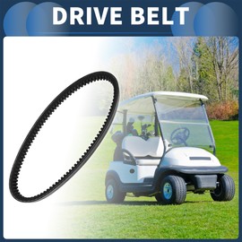 INFINAUTO Drive Belt Inner V-Belt No.618630 for EZGO TXT/RXV/Terrain/ST Golf Cart 2011-up Rubber Fiber Black Wear Resistant and High-Temperature Resistant