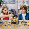 Mibido 3in1 Remote & APP Controlled Robot Dinosaur Building Kit,