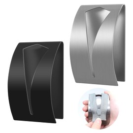 2pcs Stainless Steel Zipper Jig Tool, Zipper Slider Helper for Zipper Pulls Zipper Jig Slider Zipper Installing Tool for Pants Dresses Clothes