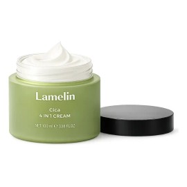 Crema Coreana Lamelin CICA 4 En 1 Rutina Facial Todo en 1 Toner Suero Emulsion Hidratante Centella Asiatica Piel Sensible Calmante Barrera Reparadora 