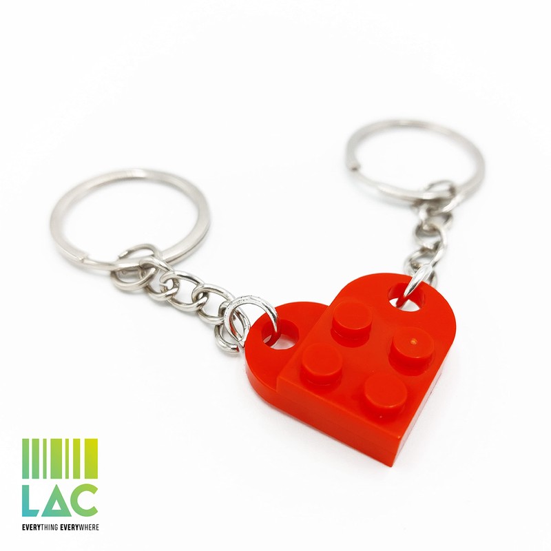 LAC Heart Keyring Partner - Christmas Gift for Him and