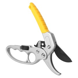 Garden Secateurs Ratchet Secateurs Garden Shears Pruning Scissors Ratchet Pruner Bypass Pruning Shears Garden Pruner Hedge Shears Bypass Secateurs Garden Scissors for Branches Hedges and Flowers