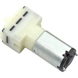 Mini bomba de aire DC 3 V 12 A micro bomba de aspiradora para acuario, tanque de oxígeno, proyectos de bricolaje, paquete de 2