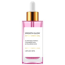 Vceeoy After Shave Oil for Women, 50ml/100ml Strawberry Vanilla After Shave Oil for Smooth Skin (1.75 fl oz)