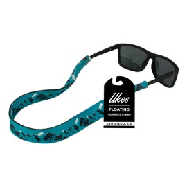 Ukes Premium Sunglass Strap - Durable & Soft Glasses Strap Designed with Floating Neoprene Material - Secure fit for Your Glasses and Eyewear. (The Mountaineers)