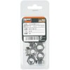 TRUSCO B25-0006 Hex Nuts, 1 Type, Stainless Steel, Size: M6