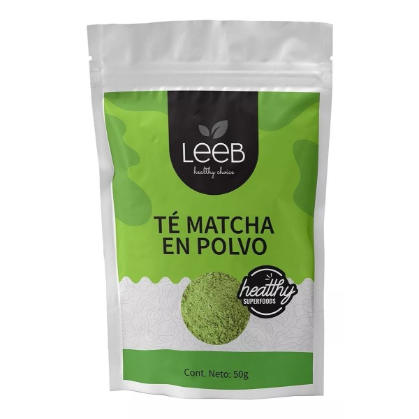 Leeb Matcha En Polvo Premium Bolsa Con 50 Gr