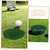 SUPVOX Golf Hole Cup Cover Portable Putting Cup for Training
