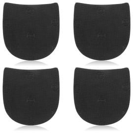 IANFAN 2 Pairs Shoe Repair Rubber Heels, Anti-Slip shoe heel repair kit Cuttable Boot Heel Replacement 1/5 Inch (5 mm) Thick Rubber Heel Replacement for Women Men Boots