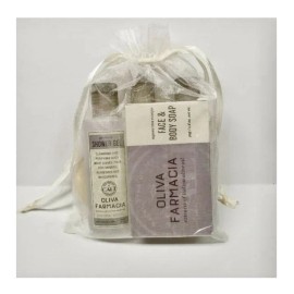 Cali Cosmetics 5 SETS Oliva Farmacia = 25 Piece Travel Shampoo Conditioner Shower Gel Bar Soap