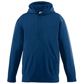 Augusta Sportswear Men's Wicking Fleece Hooded Sweatshirt XL NAVY